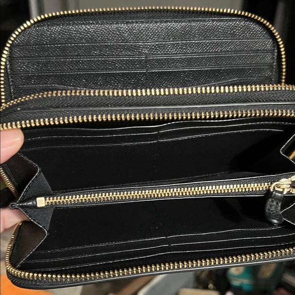 Coach Black Travel Wallet - Picture 6 of 6
